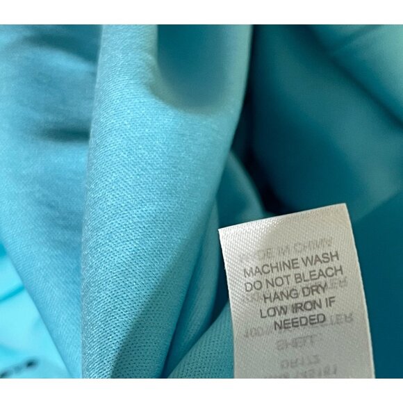 Charming Charlie Tunic Dress Blue Embroidered Size XL Extra Large Mini - Picture 8 of 8